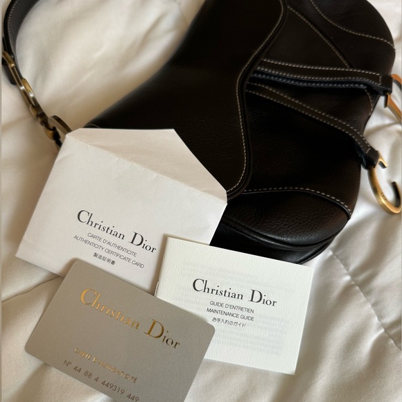 Christian Dior Double Saddle Bag | Vintage | Y2K | Excellent Condition - Picture 4 of 9